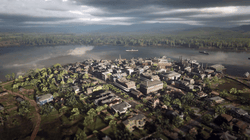 An aerial picture of Saint Denis.